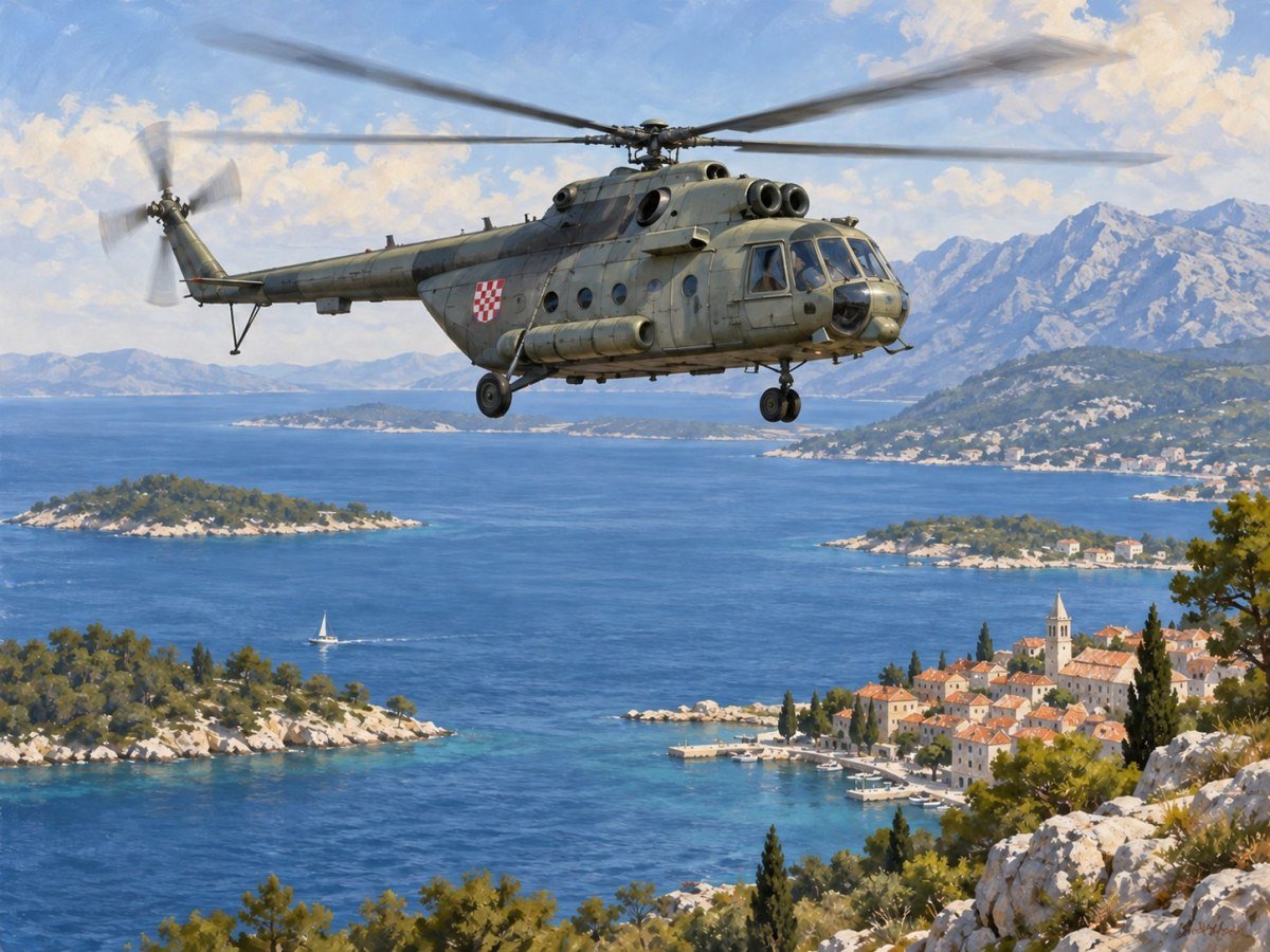 Vojni helikopter hitno prevezao životno ugroženu trudnicu u Zagreb — ilustracija
