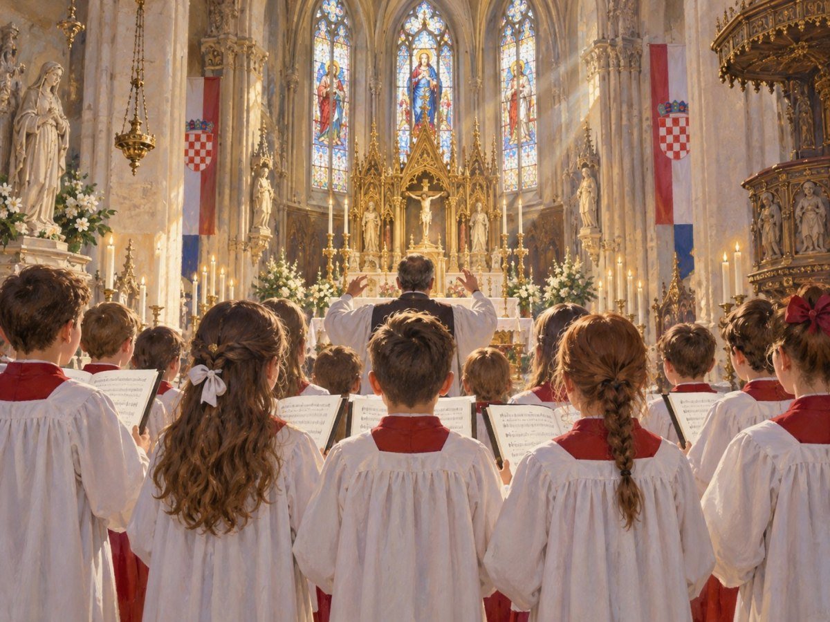 Dječji zborovi ispunili požešku katedralu pjesmom i zajedništvom — ilustracija