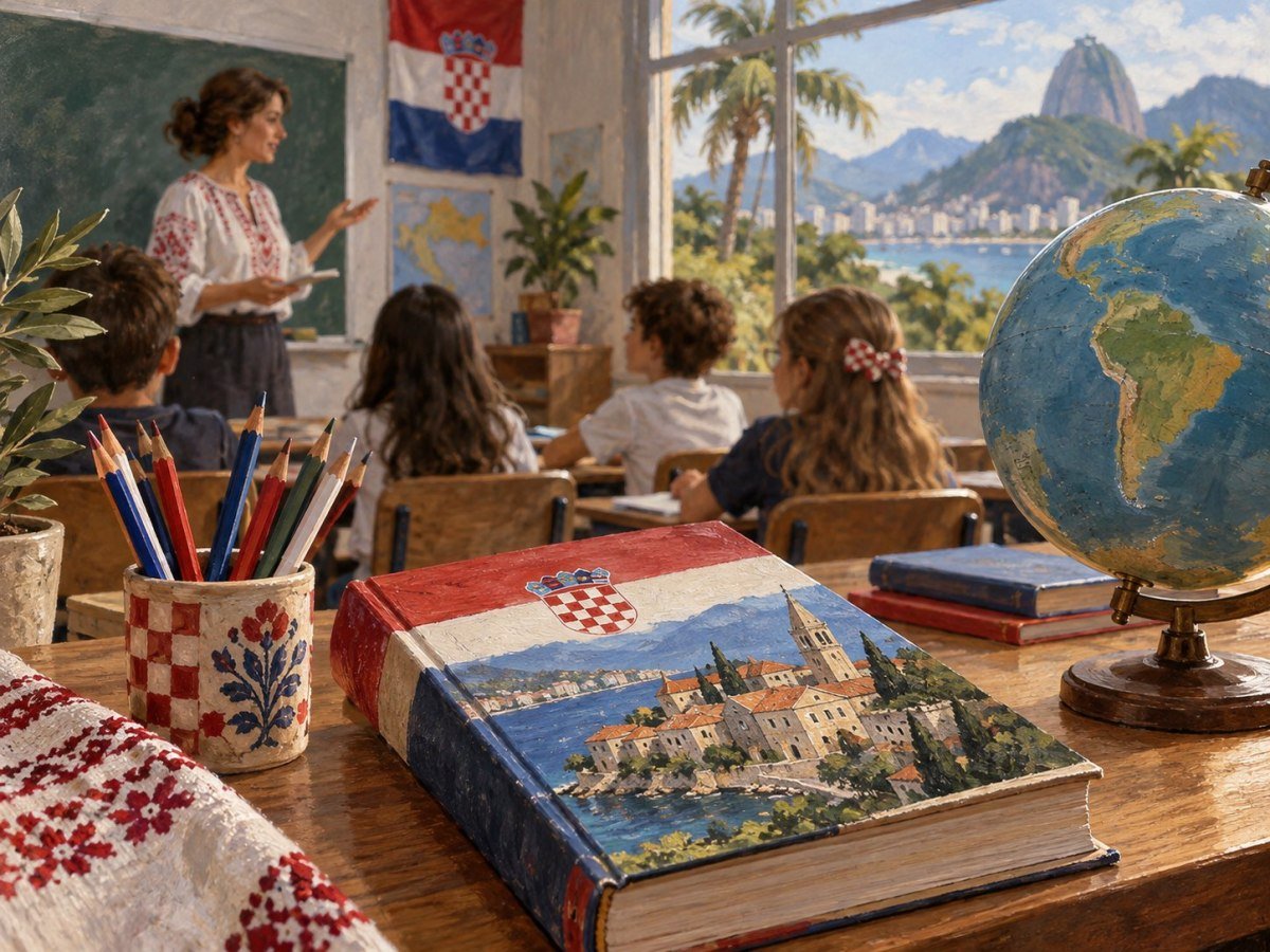 Hrvatski jezik povezuje naraštaje u Argentini i Čileu — ilustracija